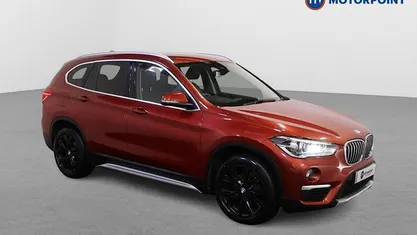 Used BMW X1 xLine 150 HP (110 kW) 2018 Orange SUV