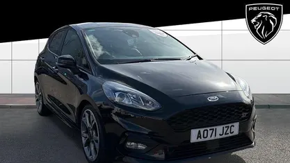 Used Ford Fiesta ST-Line X 125 HP (91 kW) 2021 Black Hatchback