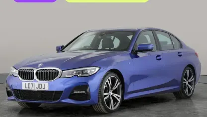 Usado BMW 320 M Sport 184 HP (135 kW) 2021 Azul Sedan