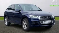 Blue Used 2017 Audi Q5 S-Line SUV | £20,399 (Fair price)