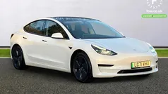 White Used 2021 Tesla Model 3 Standard Range Sedan | £17,899 (Fair price)