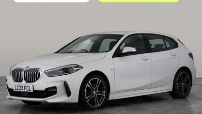 Used BMW 118 M Sport 136 HP (100 kW) 2023 White Hatchback