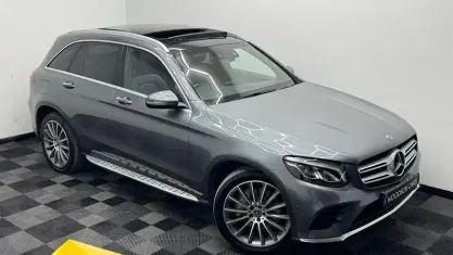 Used Mercedes GLC220 AMG line 170 HP (125 kW) 2018 Grey SUV