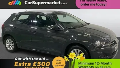 Used VW Polo SE 75 HP (55 kW) 2018 Grey Hatchback