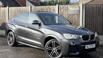 Used BMW X4 M Sport 190 HP (139 kW) 2017 Grey SUV