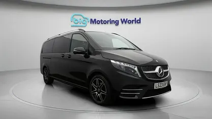 Black Used 2023 Mercedes V300 AMG line MPV | £52,300 (Super price)