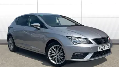 Used Seat Leon SE Dynamic 116 HP (85 kW) 2020 Silver Hatchback