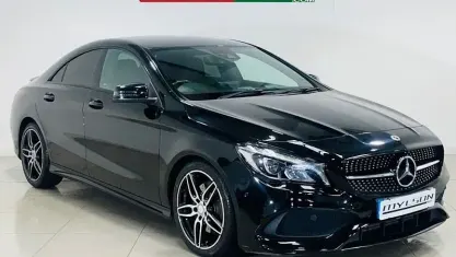 Used Mercedes CLA220 AMG line 177 HP (130 kW) 2017 Black Sedan