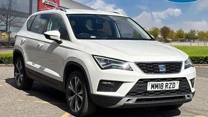 Używany Seat Ateca Ecomotive 116 KM (85 kW) 2018 Biały SUV