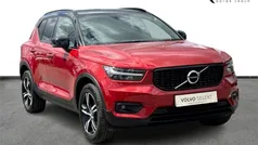 Fusion red Used 2021 Volvo XC40 R-Design SUV | £20,661 (Fair price)