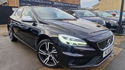 Used Volvo V40 R-Design 152 HP (111 kW) 2018 Black Hatchback