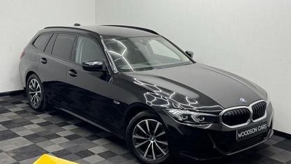 Usado BMW 330e Sport Line 292 CV (214 kW) 2023 Negro Familiar