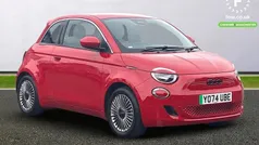 Red Used 2025 Fiat 500e Red Hatchback | £18,399 (Fair price)