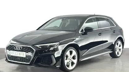 Used Audi A3 Sportback e-tron S-Line 204 HP (150 kW) 2023 Black Hatchback