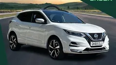 White Used 2019 Nissan Qashqai Tekna+ SUV | £16,150 (Fair price)