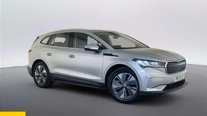 Used Skoda Enyaq iV Loft 150 kW (204 HP) 2021 Silver SUV