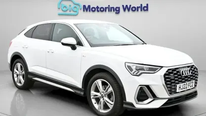 Begagnad Audi Q3 Sportback S-Line 150 HK (110 kW) 2021 Vit SUV