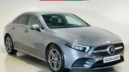 Used Mercedes A250 AMG line 218 HP (160 kW) 2021 Grey Sedan