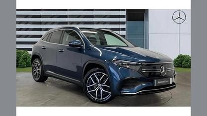 Begagnad Mercedes EQA250 AMG Line Premium 139 kW (190 HK) 2022 Blå SUV