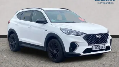 Used Hyundai Tucson N Line 177 HP (130 kW) 2020 White SUV