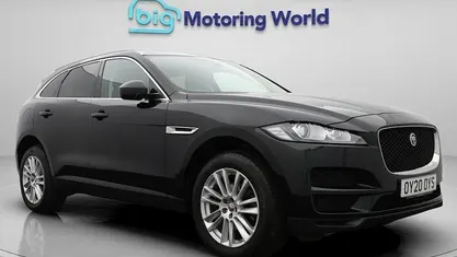 Used Jaguar F-Pace Portfolio 241 HP (177 kW) 2020 Black SUV