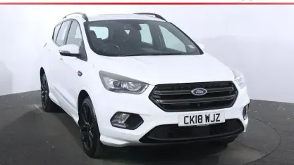 Used Ford Kuga ST-Line X 150 HP (110 kW) 2018 White SUV