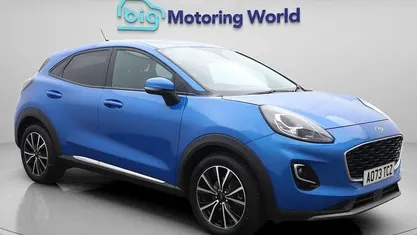 Used Ford Puma Titanium 125 HP (91 kW) 2023 Blue SUV