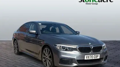 Used BMW 530 M Sport 252 HP (185 kW) 2020 Blue Sedan
