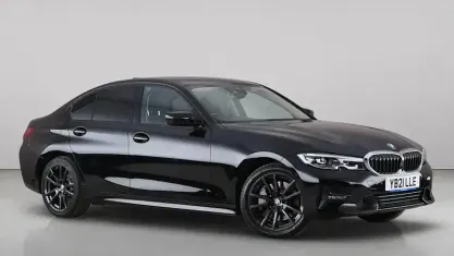 Used BMW 330e Sport Line 292 HP (214 kW) 2021 Black Sedan