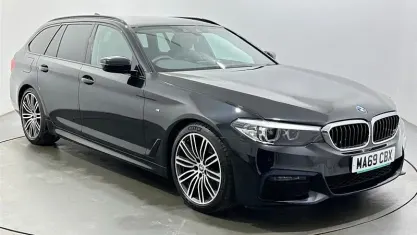 Used BMW 520 M Sport 184 HP (135 kW) 2019 Black Estate