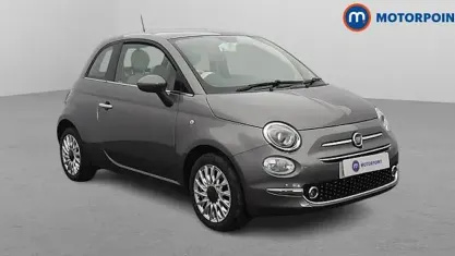 Used Fiat 500 Lounge 69 HP (50 kW) 2018 Grey Hatchback