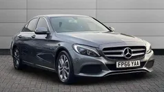 Grey Used 2016 Mercedes C350e Sedan | £10,890 (Fair price)