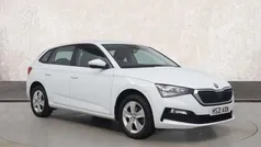 White Used 2021 Skoda Scala SE Hatchback | £14,327 (Fair price)