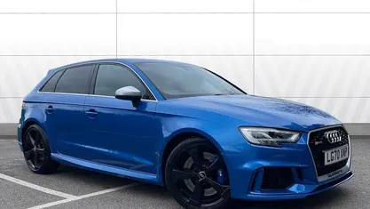 Used Audi RS3 Sport 400 HP (294 kW) 2019 Blue Sedan