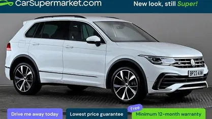 Used VW Tiguan R-line 245 HP (180 kW) 2023 White SUV