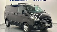 Black Used 2023 Ford Transit Custom Limited Van | £28,000 (A bit pricey)