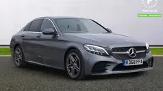 Grey Used 2019 Mercedes C200 AMG line Sedan | £18,599 (Fair price)