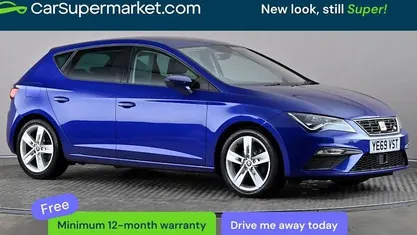 Used Seat Leon FR 131 HP (96 kW) 2019 Blue Hatchback