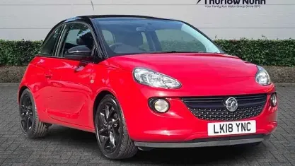 Used Vauxhall Adam S 70 HP (51 kW) 2018 Red Hatchback