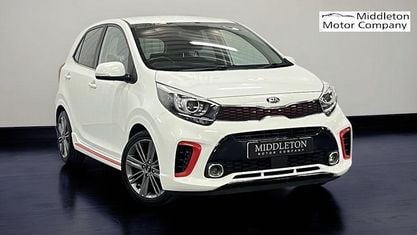 Używany Kia Picanto GT-Line 84 KM (61 kW) 2019 Biały Hatchback