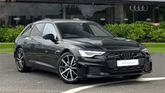 Black Used 2024 Audi A6 Black Edition Estate | £38,770 (Fair price)
