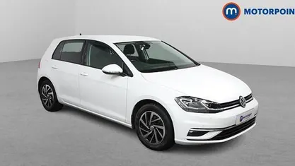 Used VW Golf VII Edition 150 HP (110 kW) 2019 White Hatchback