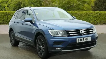 Używany VW Tiguan Allspace SE 150 KM (110 kW) 2018 Niebieski SUV