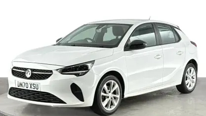 Used Vauxhall Corsa 75 HP (55 kW) 2020 White Hatchback