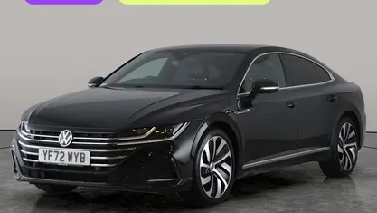 Used VW Arteon R-line 150 HP (110 kW) 2022 Black Hatchback