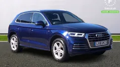 Blue Used 2018 Audi Q5 S-Line SUV | £19,999 (Fair price)
