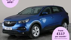 Blue Used 2018 Vauxhall Grandland X S SUV | £7,952 (Fair price)
