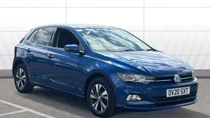 Używany VW Polo Match 95 KM (69 kW) 2020 Niebieski Hatchback