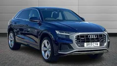 Blue Used 2019 Audi Q8 S-Line SUV | £34,795 (Good price)