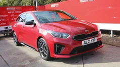 Red Used 2021 Kia ProCeed GT-Line Hatchback | £15,495 (Fair price)